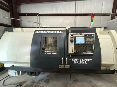 2018 AMERA SEIKI S-36L Multi-Axis CNC Lathes | Toolquip, Inc. (1)