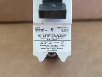 Used FEDERAL PIONEER NB115 Switchgears British Columbia CA | Lenmark #1438587