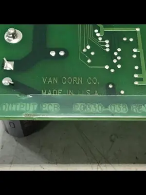 USED VAN DORN PC330-038