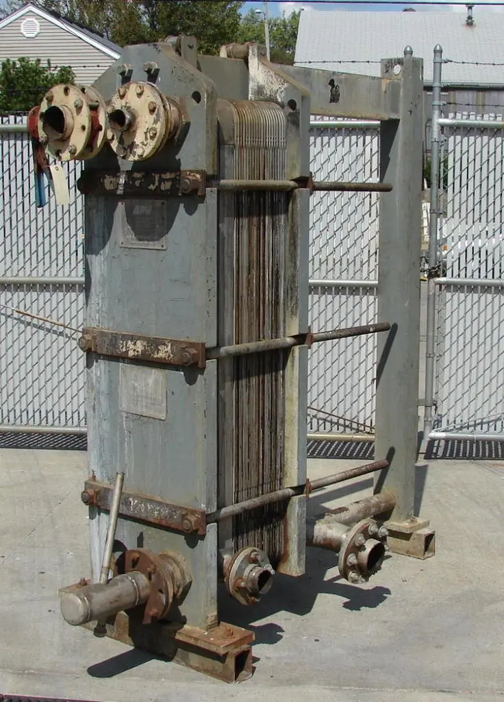 SPC4365  Heat Exchanger 115 sq.ft. APV plate heat exchanger, Stainless Steel