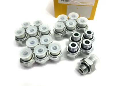 USED PARKER TRIPLE-LOK® 37° FLARE JIC TUBE FITTING STRAIGHT