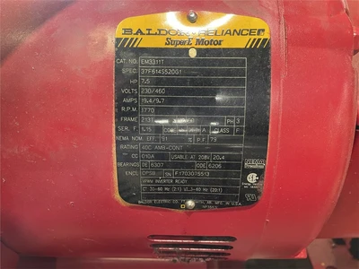 7.5 HP Bell & Gossett Series 1510 Water Pump