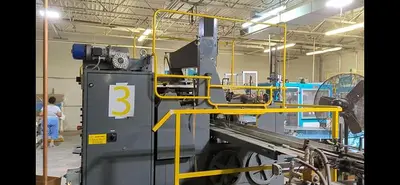 USED 1999 EMMECI MC92 SB RIGID BOX SET-UP MACHINE