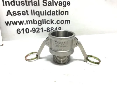 SS300B – Dixon Premium Cam & Groove/Camlock Type B Coupler x Male BSP
