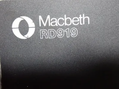 USED MACBETH PROCESS MEASUREMENT RD919