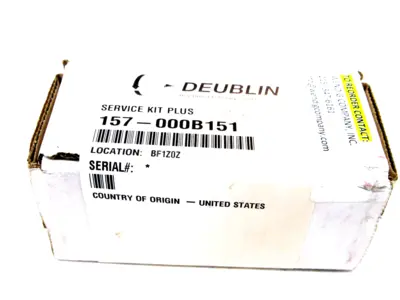NEW DEUBLIN 157-000B151 SERVICE KIT PLUS 157000B151