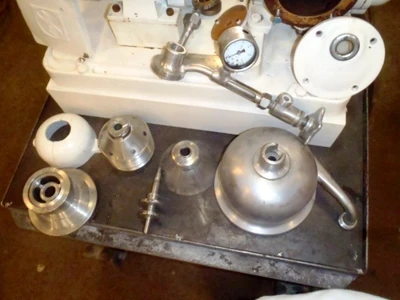Westfalia RTA 1-01-525 solid bowl separator, 316SS.