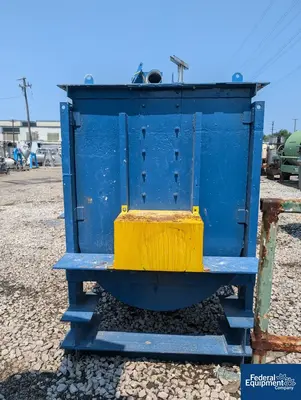 USED Dynamic safe 100 Cu ft Carbon Steel Ribbon Blender