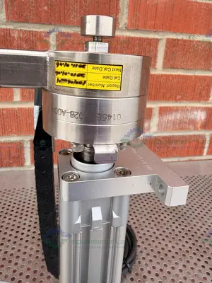 Used FESTO DNCE-32-100-BS-"3"P-Q SIZE 32 STANDARD CYLINDER W/MITSUBISHI MOTOR Electronics & Components California US | Equipment Lab #1466097