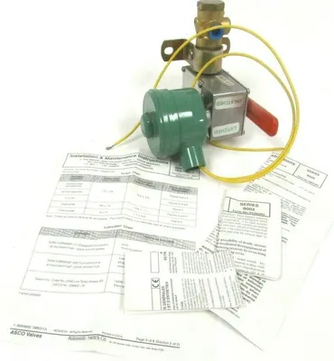 NEW ASCO EFHB8308B40 3 WAY MANUAL RESET SOLENOID VALVE
