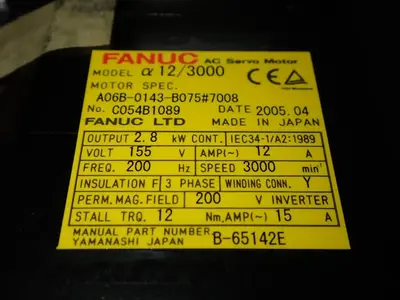 NEW FANUC A06B014BB075#7008