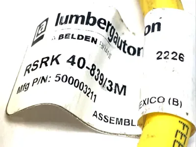 USED LUMBERG RSRK 40-839/3M, 500003211