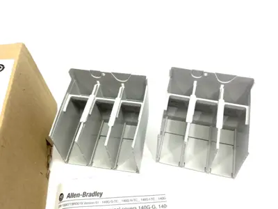 New | in-Stock Allen-Bradley Ser. A Terminal Cover for MCB G-Frame 3-Pole 2-PACK Terminal Blocks Michigan US | Maverick Industrial Sales #1465248