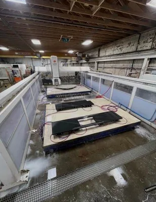Used 2022 POSEIDON T – REX MODEL S  DUAL TABLE Stone CNC Machining Centers Michigan US | All Used Stone Equipment #1568693