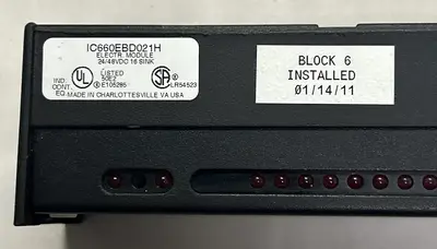 USED GE FANUC IC660EBD021H