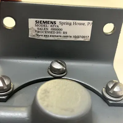 New | in-Stock SIEMENS 62VA Air Pressure Regulators Ohio US | Surplus Asset Holdings #1338418
