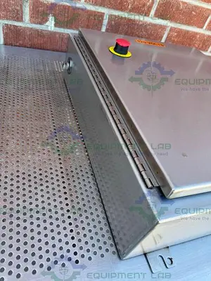 USED SCE STAINLESS STEEL INDUSTRIAL ENCLOSURE 7" X 20" X 24"