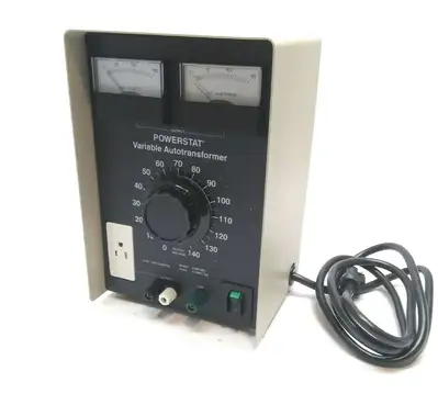 USED WERNER ELECTRIC POWERSTAT VARIABLE AUTOTRANSFORMER 1PH