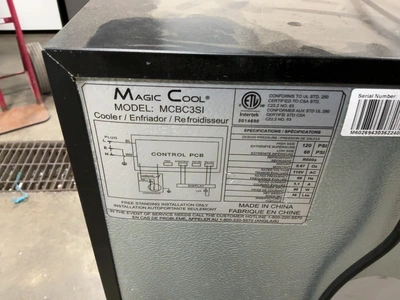 Used MAGIC COOL MCBC3SI Bottle Coolers Michigan US | Miedema Asset Management Group #1761036
