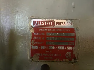 ALLSTEEL 120-12 Press Brakes-Hydraulic Power | Asset Exchange Corporation (5)