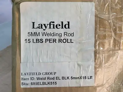 5mm x 15lbs Welding Rod Black
