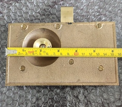 🆕️ Vintage Brass Door Lock 76 4541 ⚡️🇺🇸 SHIP+WARRANTY