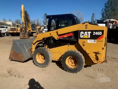 Used 2016 CATERPILLAR 246D Skid Steer Loaders California US | Mittry Construction #1363476