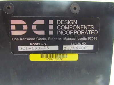 DCI Design Components Inc. DCI-150-45 Motion/Position control component AS-IS