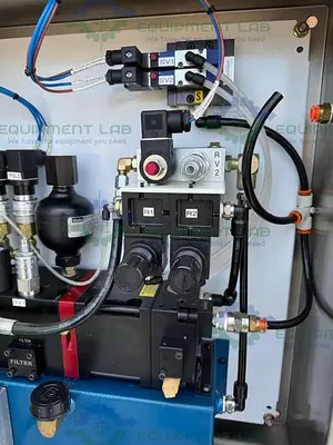USED INTERFACE DEVICES H030/30 INTENSIFIER PUMP W/ 20"X 9" X 24" ENCLOSURE
