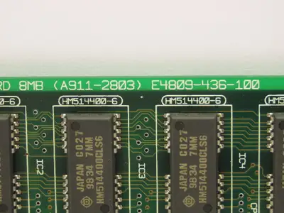 Okuma 1911-2803 Opus7000 DRAM Circuit Board Card 8MB