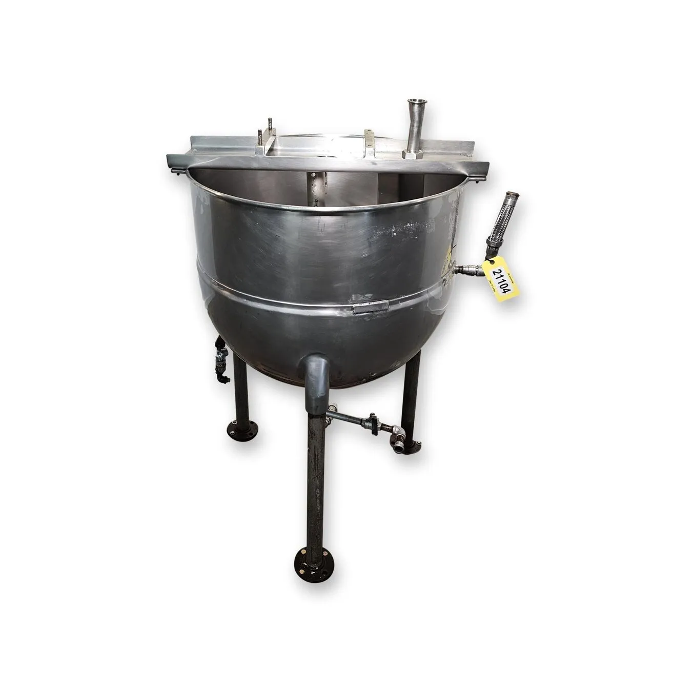 Used 100 Gallon Stainless Steel Jacketed Kettle