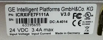 USED GE FANUC ICRXIFE7F111