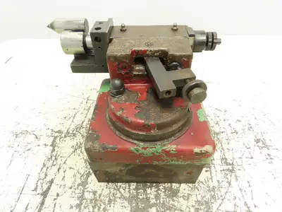 Schutte Tool and Cutter Grinder Tailstock Center Attachment Fixture