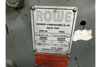 USED 1970 Rowe B20-C4000J