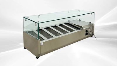 171-0248 Self Contained Countertop Sandwich Salad Prep Table