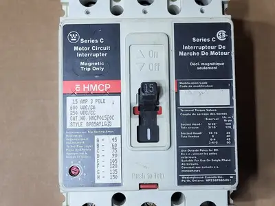 USED WESTINGHOUSE HMCP015E0C