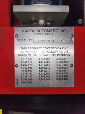 MARTIN AUTOMATIC LRD 5-24-40 Rewinders | Machinery Solutions Group, Inc. (5)