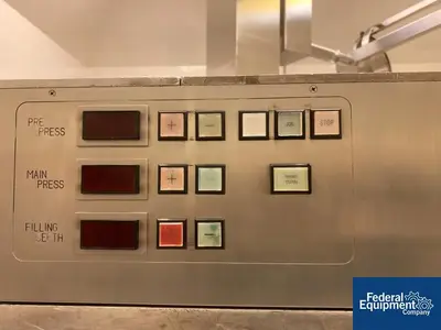 USED Elizabeth-HATA Elizabeth Hata Tablet Press, Model HT-X45MS-U, 45 Station