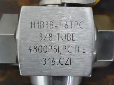 NEW HY-LOK H1B3B-H6TPC