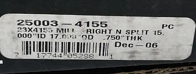 New | in-Stock GARLOCK KLOZURE 25003-4155 Industrial Controls Ohio US | Surplus Asset Holdings #1242003
