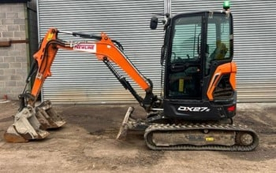USED 2023 Doosan DX27Z