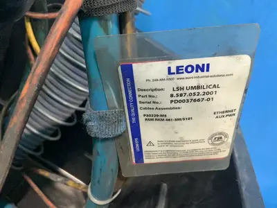 Used LEONI 8.587.052.2001 Robot Parts Ohio US | HGR 24 #1455455