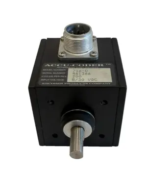 NEW ACCU-CODER 716-0 INCREMENTAL SHAFT ENCODER 7160