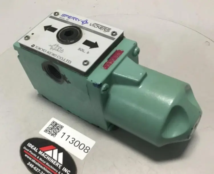 Used VICKERS DG4S531BMW21110 Valves/Fittings Michigan US | Ideal Machinery #1174105
