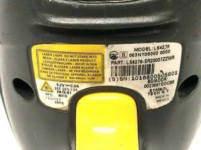 Used SYMBOL SYMBOL LS4278-SR20007ZZWR Barcode Scanners Michigan US | Maverick Industrial Sales #1092314