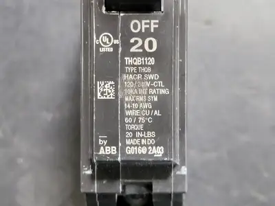 Used GENERAL ELECTRIC THQB120 Switchgears British Columbia CA | Lenmark #241532