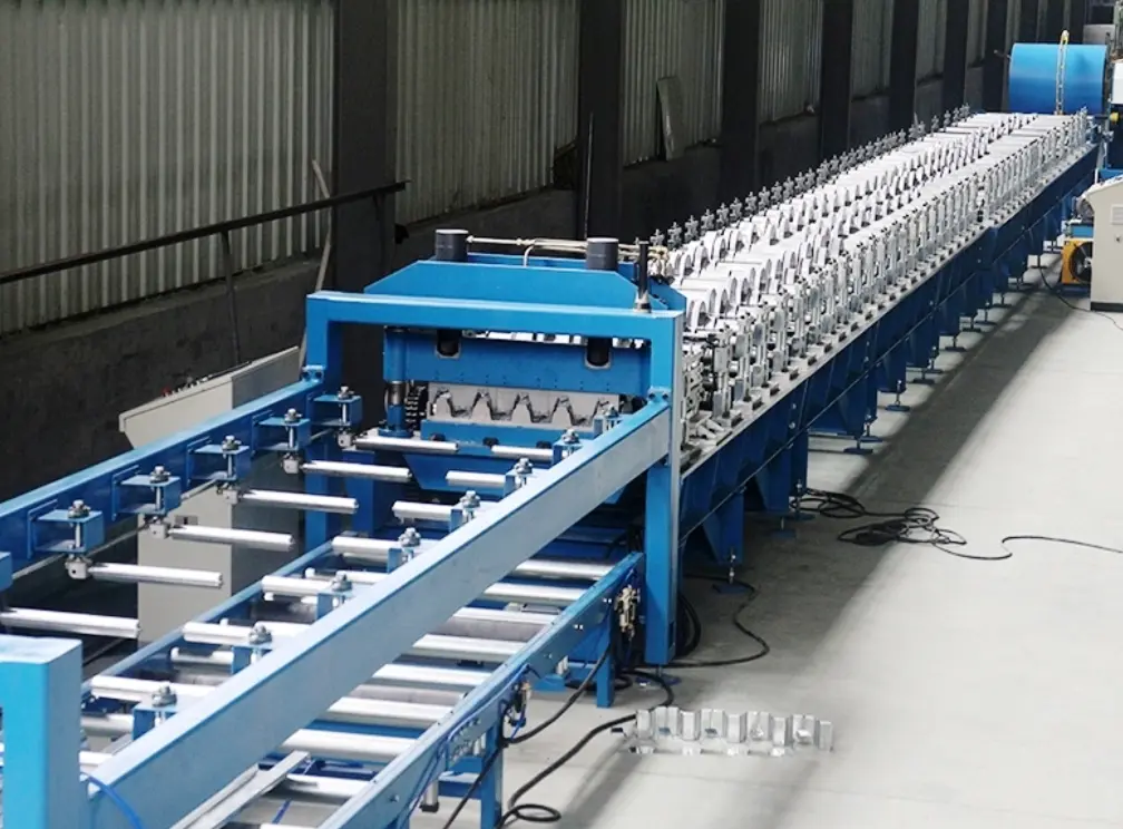 Steel Roof Deck Roll Forming Machine in Texas, USA