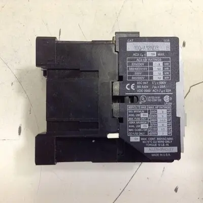 USED ALLEN BRADLEY 100-A12ND3 SER B