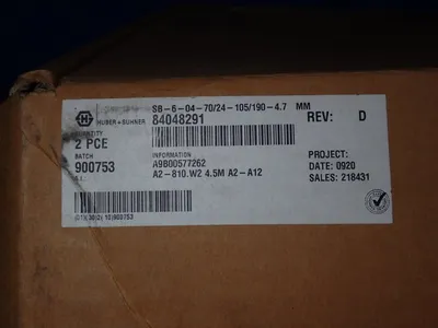 Used 2020 HUBER AND SUHNER A9B00577262 Cable & Wire Ohio US | HGR 24 #1186264