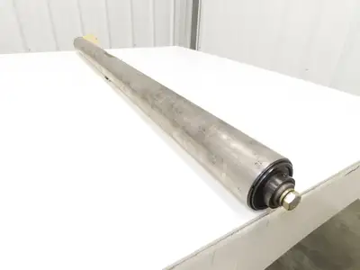 Hytrol 914-R02490 2-3/4" Dia Snub Roller Pulley for Belt Conveyor 49"BW